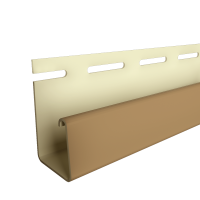 J-профиль J18 для фасадной панели Docke BERG/FLEMISH/KLINKER Дымчатый 3000 мм