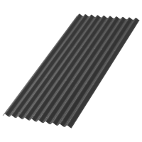 Волнистый лист Ондулин Смарт Серый 1950x960 мм