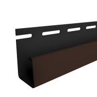 J-профиль J18 для фасадной панели Docke BERG/FLEMISH/KLINKER Шоколадный 3000 мм