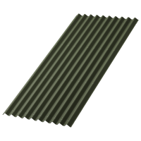Волнистый лист Ондулин Смарт Зеленый 1950x960 мм