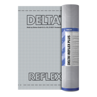 Пленка DELTA Reflex пароизоляционная армированная 75 м²