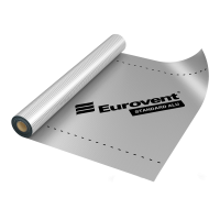 Пленка Евровент (Eurovent) STANDARD ALU 130 с алюминиевым верхним слоем армированная 130 г/м² 75 м²