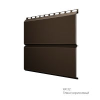 Сайдинг ЭкоБрус Grand Line 0,5 мм покрытие Rooftop Matte (Стальной Бархат) заказной цвет