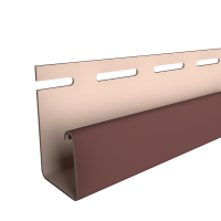 J-профиль J18 для фасадной панели Docke BERG/FLEMISH/KLINKER Табачный 3000 мм