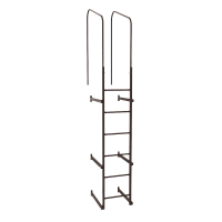Стеновая лестница Русь RR32 2100 мм, комплект