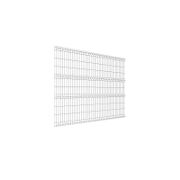 Панель ограждения сварная Grand Line 3D Medium PE RAL7040 ячейка 55x200 2500x2030 мм